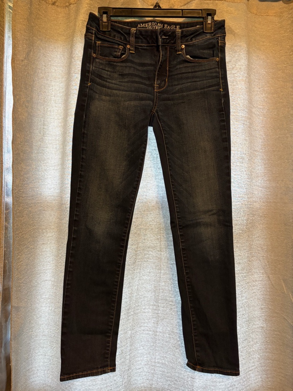 American Eagle Outfitters Women’s Dark Black Skinny Jeans